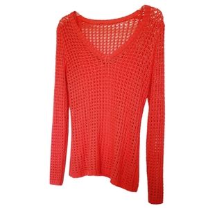 For Cynthia Open Knit Sweater Set